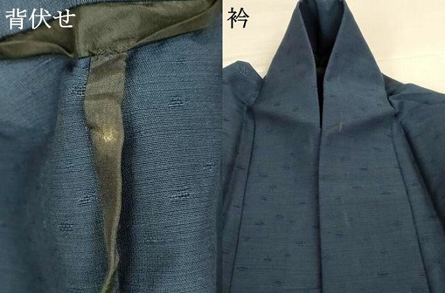 平和屋着物*夏物 色無地 霞紋紗 褐返色 AABG7423jd