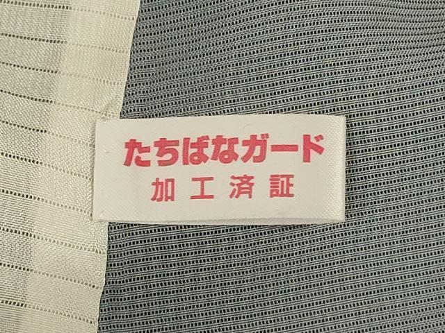 平和屋着物*夏物 訪問着 絽 草花文 暈し染め 銀糸 正絹 逸品 AABG7460jd