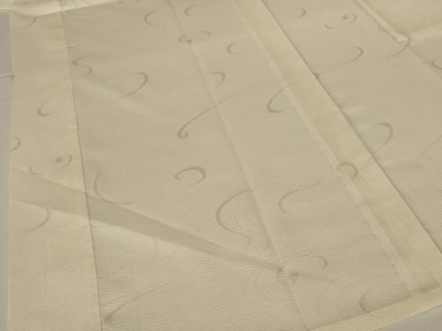 平和屋着物*夏物 長襦袢 絽 流水紋紗 鳥の子色 正絹 逸品 AABG7462jd