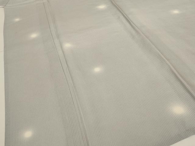 平和屋着物*夏物 小紋 縦絽 丸文 蛍暈し 正絹 逸品 AABG7481jd