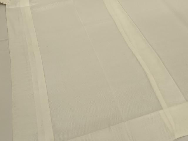 平和屋着物*夏物 長襦袢 絽 生成り色 正絹 逸品 AABG7499jd