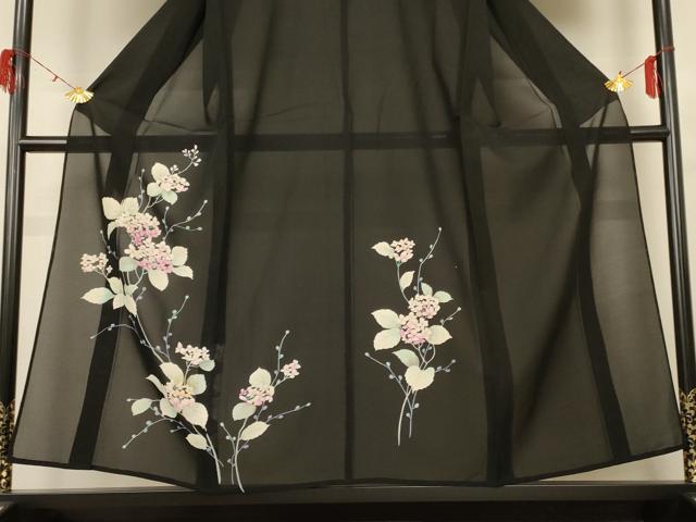 平和屋着物*夏物 訪問着 絽 紫陽花 正絹 逸品 AABG7502jd