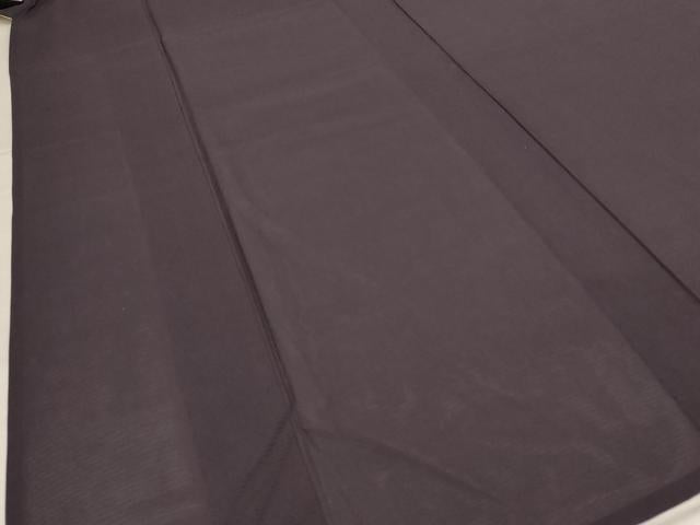 平和屋着物*夏物 色無地 絽 黒橡色 正絹 逸品 AABG7504jd