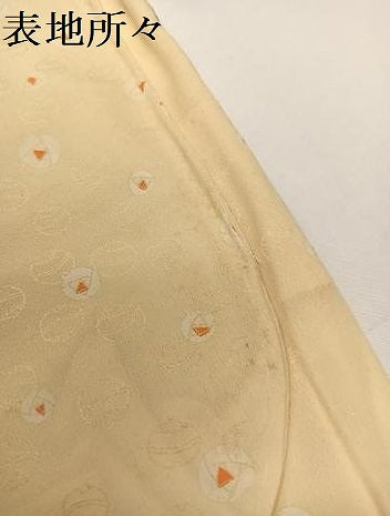 平和屋着物●長襦袢 無双仕立て 鈴 広衿仕立て 正絹 逸品 AABG7545ph