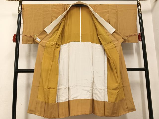 平和屋着物●長襦袢 無双仕立て 縞 やまと誂製 正絹 逸品 未使用 AABG7585ph