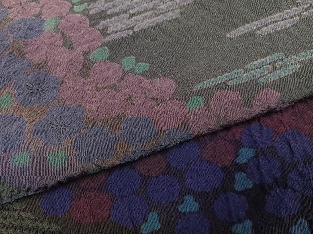 平和屋着物●豪華黒留袖 絞り 花尽くし 暈し染め 正絹 逸品 AABG7589ph