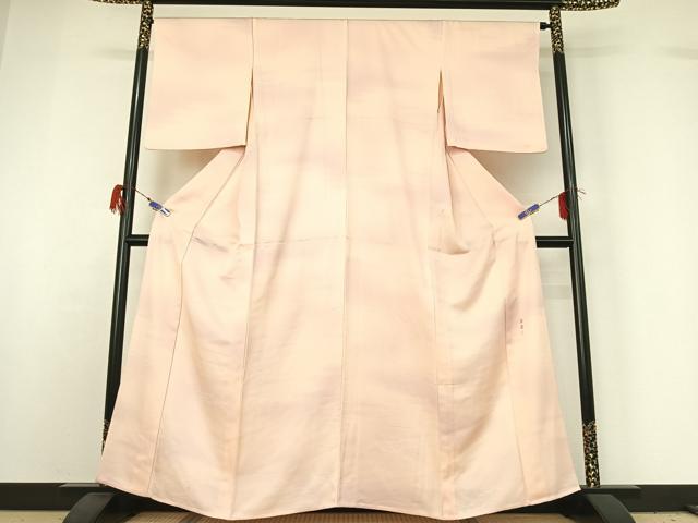 平和屋着物▽上質な小紋 単衣 作家物 霞文 正絹 逸品 AABG7746jh