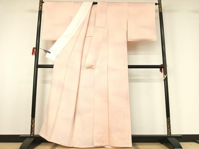 平和屋着物▽上質な小紋 単衣 作家物 霞文 正絹 逸品 AABG7746jh