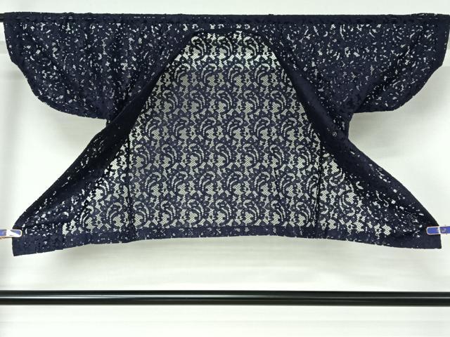 平和屋着物▽道行コート スリーシーズン 春夏秋 塵除け 草花文 AABG7761jh