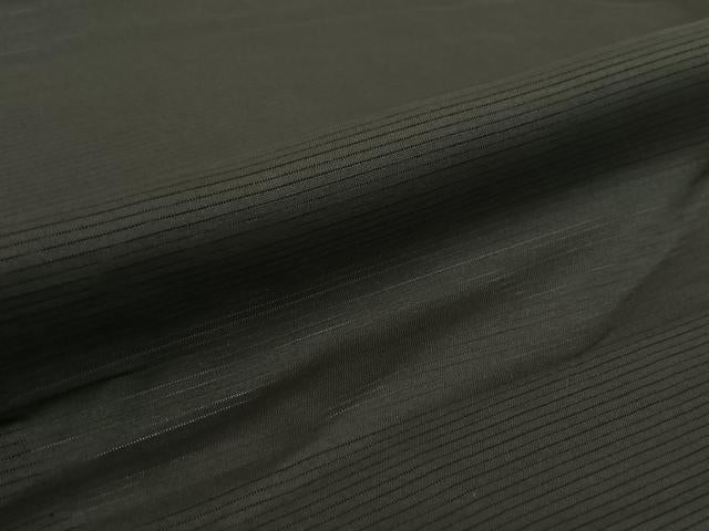 平和屋着物▽男性 羽織 黒紋付 スリーシーズン 春夏秋 暗黒色 正絹 逸品 AABG7800jh