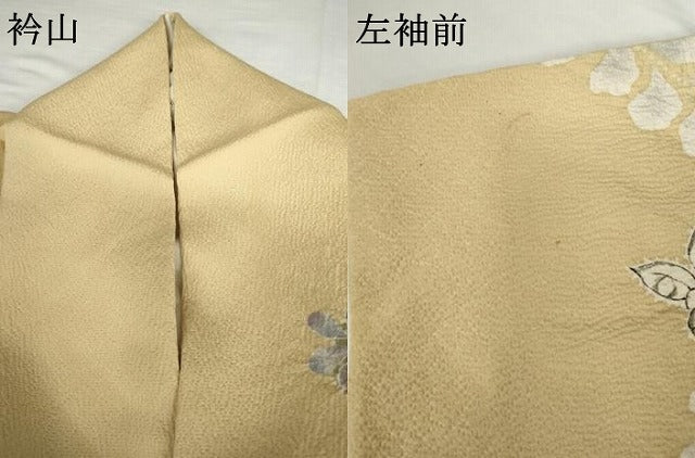 平和屋着物●訪問着 辻が花 絞り 暈し染め 正絹 逸品 AABG7826cs