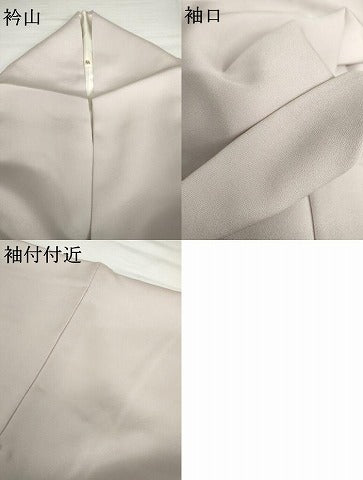 平和屋着物●豪華色留袖 駒刺繍 蔓帯花松文 金糸 金彩 正絹 逸品 AABG7910cs