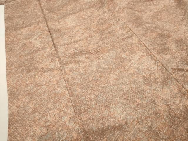 平和屋着物■上質な小紋 舞葉文 正絹 逸品 AABG8084sx