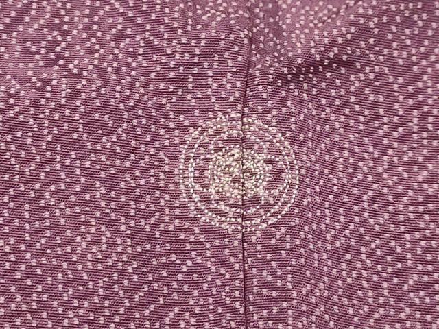 平和屋着物■江戸小紋 幾何学文様 正絹 逸品 AABG8138sx