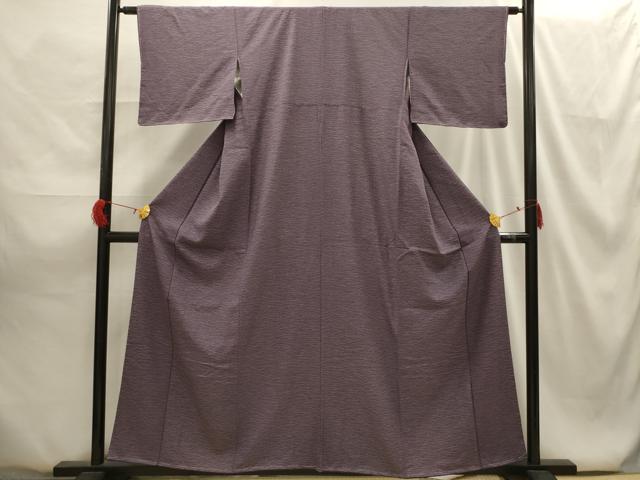 平和屋着物■上質な小紋 露芝文 正絹 逸品 AABG8168sx