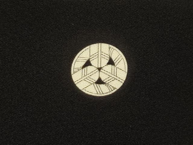 平和屋着物■豪華黒留袖 刺繍 羽子板 金糸 金彩 正絹 逸品 AABG8274sx
