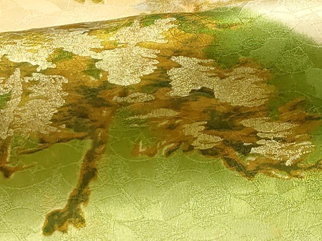 平和屋着物■豪華色留袖 遠山樹林文 暈し染め 金彩 正絹 逸品 AABG8303sx
