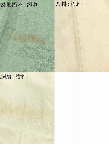 平和屋着物■訪問着 駒刺繍 菊 金彩 正絹 逸品 AABG8337sx