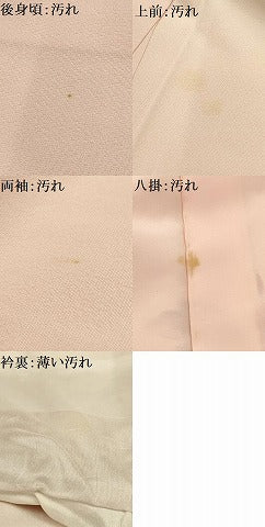 平和屋着物■訪問着 枝花文 暈し染め 金彩 正絹 逸品 AABG8389sx