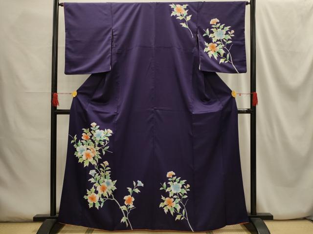 平和屋着物■訪問着 枝花文 金彩 正絹 逸品 AABG8391sx