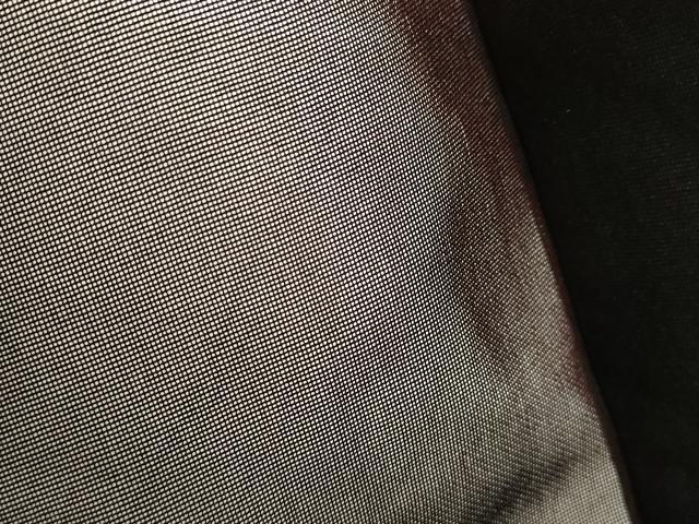 平和屋着物▽羽織 スリーシーズン 春夏秋 塵除け 舞花紋紗 レース 黒地 正絹 逸品 AABG8404ck