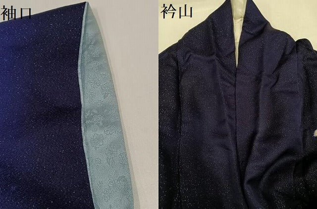 平和屋着物●越後十日町の一流染匠 桐屋・翠山工房 徳永憲峯 訪問着 辻が花 絞り 暈し染め 銀通し地 正絹 逸品 AABG8513ph