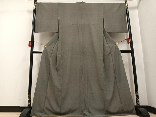 平和屋着物●江戸小紋 角通し 正絹 逸品 AABG8551ph