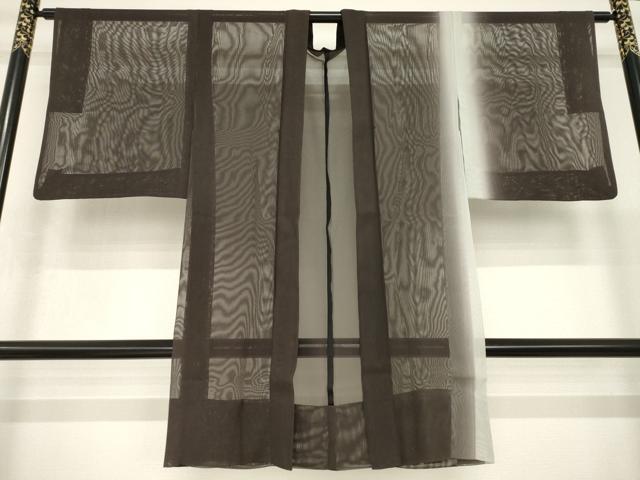 平和屋着物▽羽織 スリーシーズン 春夏秋 塵除け 紋紗 暈し染め 正絹 逸品 AABG8623ck