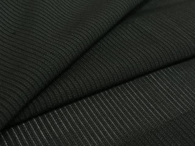 平和屋着物▽男性 羽織 スリーシーズン 春夏秋 塵除け 暗黒色 正絹 逸品 AABG8645jh