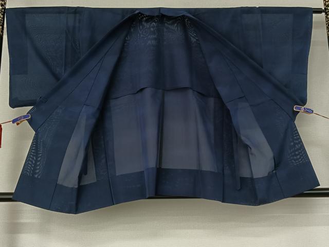 平和屋着物▽道中着 スリーシーズン 春夏秋 塵除け 霞文 暈し染め 正絹 逸品 AABG8682jh