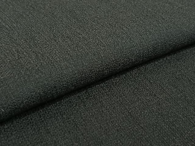平和屋着物▽男性 紬 単衣 黒色 正絹 逸品 AABG8708jh
