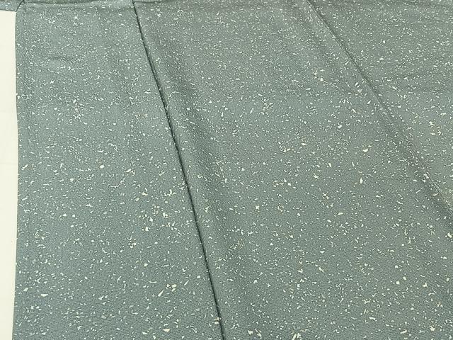 平和屋着物▽上質な小紋 単衣 霞文 正絹 逸品 AABG8719jh