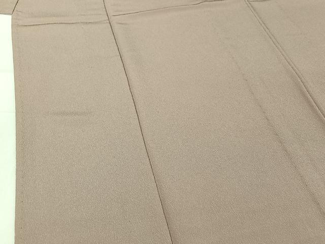 平和屋着物▽色無地 単衣 灰桜色 洗える着物 AABG8746jh