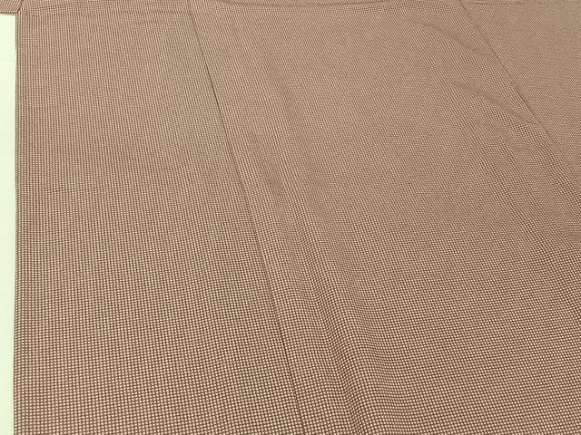 平和屋着物▽江戸小紋 単衣 角通し 正絹 逸品 AABG8841jh