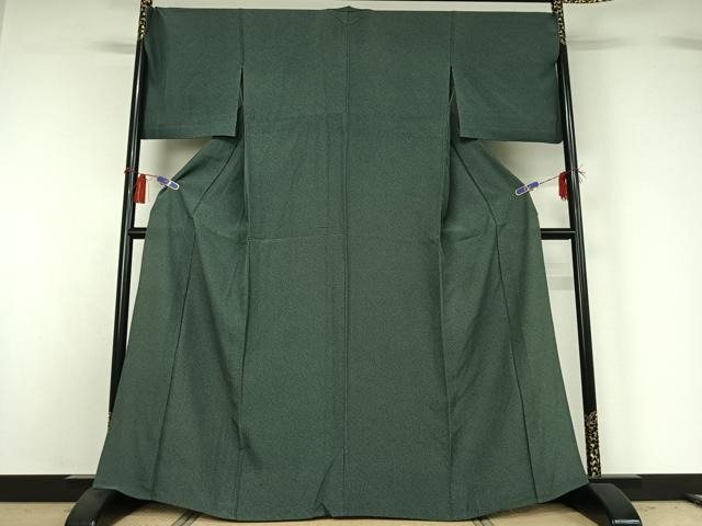平和屋着物▽江戸小紋 単衣 文字文 正絹 逸品 AABG8849jh