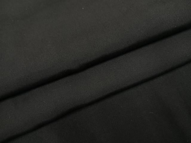 平和屋着物●男性 黒紋付 正絹 逸品 AABG9057ph