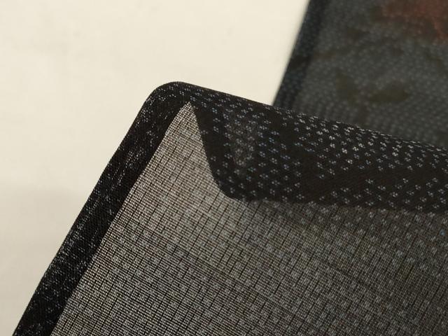 平和屋着物*夏物 本場大島紬 夏大島 草花文 正絹 逸品 AABG9081jd