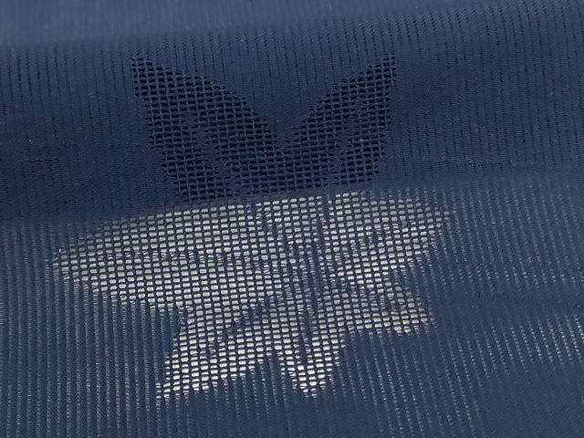平和屋着物*夏物 色無地 楓紋紗 褐返色 正絹 逸品 AABG9092jd