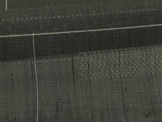 平和屋着物*夏物 紗紬 幾何学文様 正絹 逸品 AABG9116jd