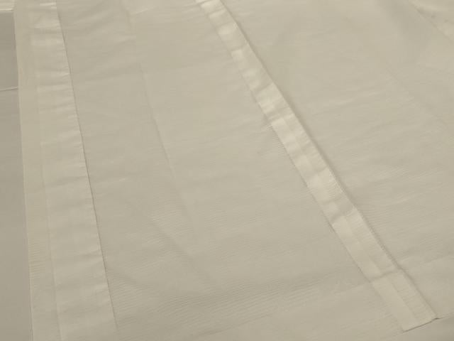 平和屋着物*夏物 長襦袢 絽 草花紋紗 白色 正絹 逸品 AABG9239jd