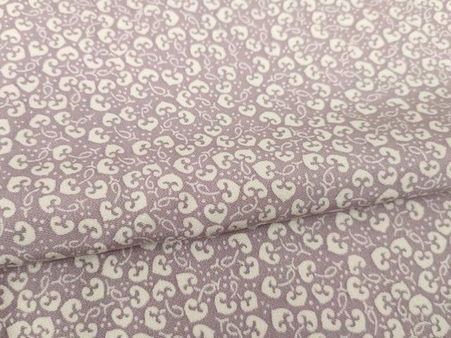 平和屋着物▽上質な小紋 単衣 みつば葵 正絹 逸品 AABG9250ck