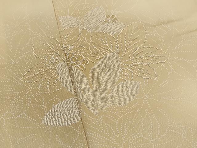 平和屋着物■訪問着 中国三大刺繍 相良刺繍 草花文 暈し染め 金糸 正絹 逸品 AABG9332st