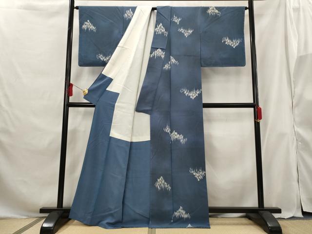 平和屋着物■上質な小紋 樹林文 正絹 逸品 AABG9339st
