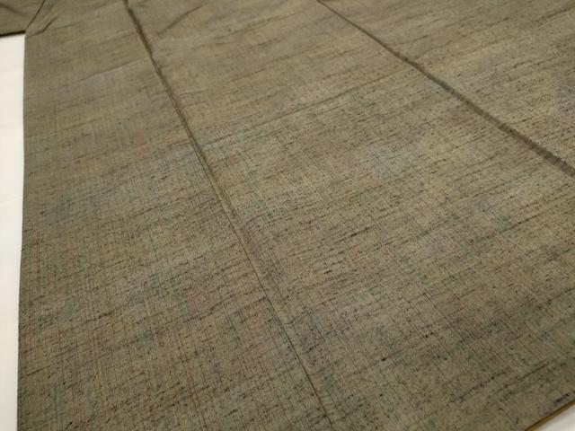 平和屋着物■上質な紬 霞文 正絹 逸品 AABG9384st