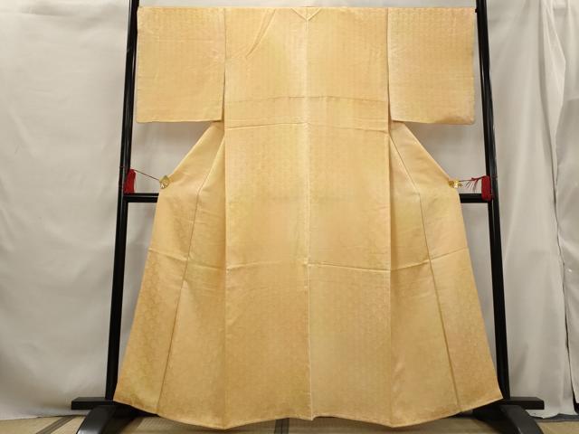 平和屋着物■上質な小紋 青海波地紋 暈し染め 正絹 逸品 AABG9397st