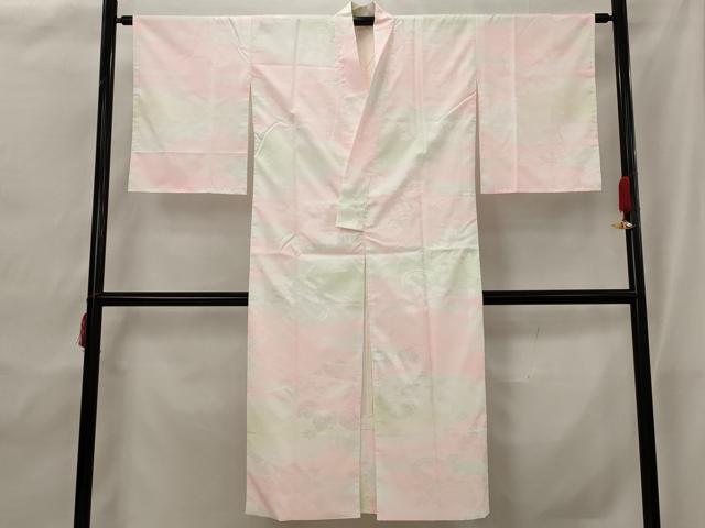 平和屋着物■長襦袢 袷 霞文 暈し染め 洗える着物 AABG9415st