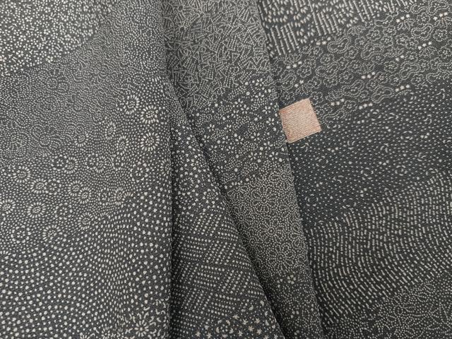平和屋着物●江戸小紋 作家物 百柄 正絹 逸品 AABG9523ph