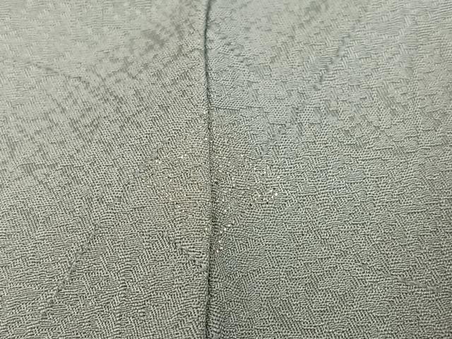 平和屋着物●上質な色無地 作家物 蕎麦切色 正絹 逸品 未使用 AABG9600ph