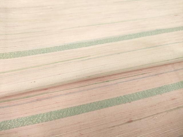 平和屋着物▽紅花紬 米沢 訪問着 単衣 霞文 暈し染め ロング丈 正絹 逸品 AABG9606ck