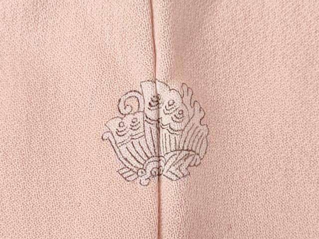 平和屋着物▽訪問着 単衣 友禅 枝花文 暈し染め 金彩 正絹 逸品 AABG9612ck